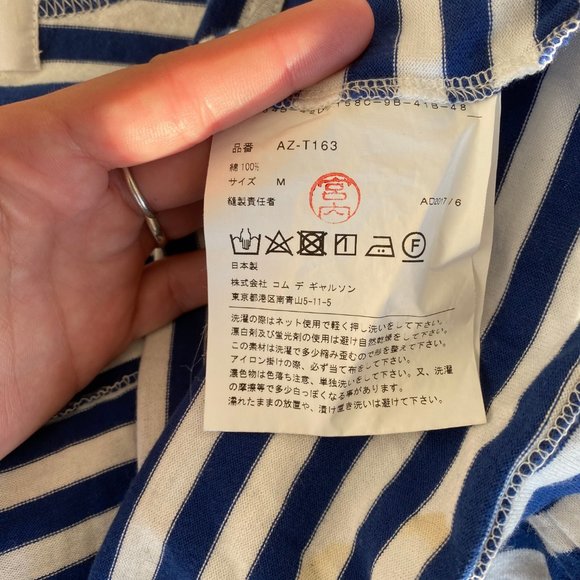 COMME DES GARCONS PLAY WOMEN'S LONG SLEEVE HEART - Picture 4 of 8